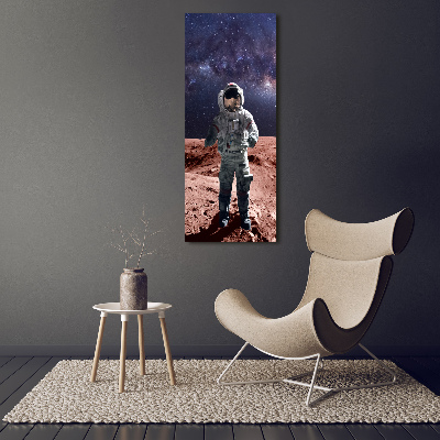 Foto auf leinwand vertikales Astronaut