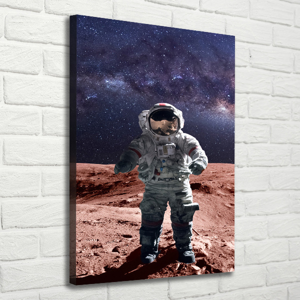Foto auf leinwand vertikales Astronaut