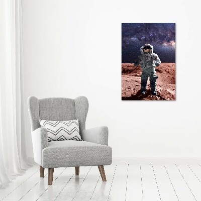 Foto auf leinwand vertikales Astronaut