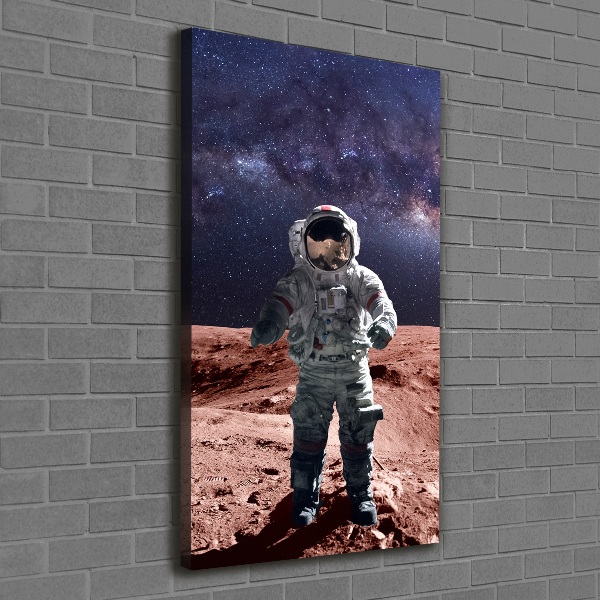 Foto auf leinwand vertikales Astronaut
