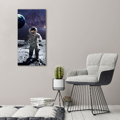 Wandbild vertikales Astronaut