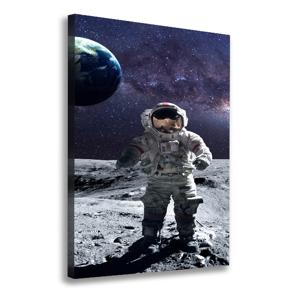 Wandbild vertikales Astronaut