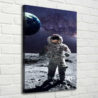 Wandbild vertikales Astronaut