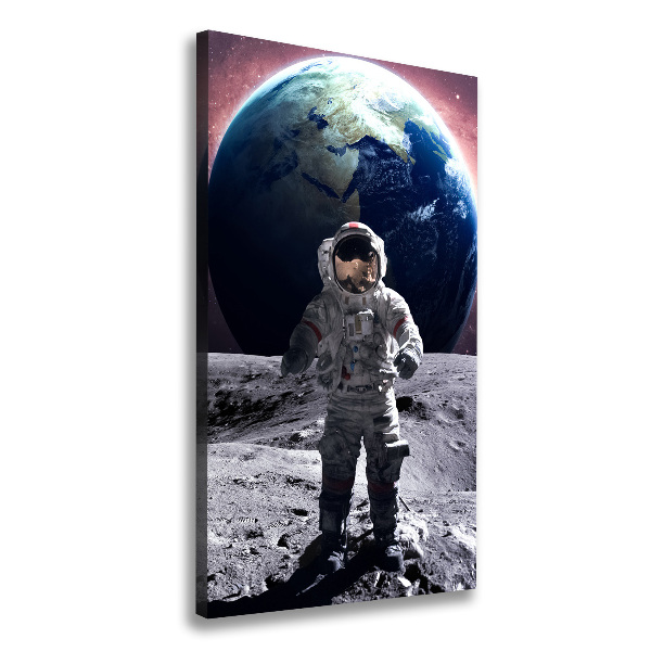 Foto leinwand vertikales Astronaut