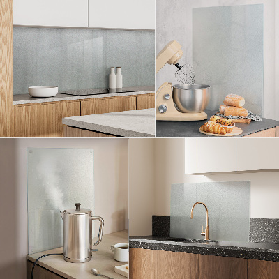 Herdabdeckplatte Glas in rechteckiger Form und halbtransparenter Ausführung