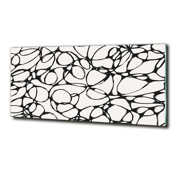 Bild auf glas Chaotische Kreise