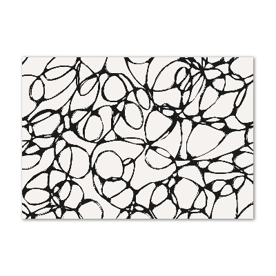 Bild auf glas Chaotische Kreise