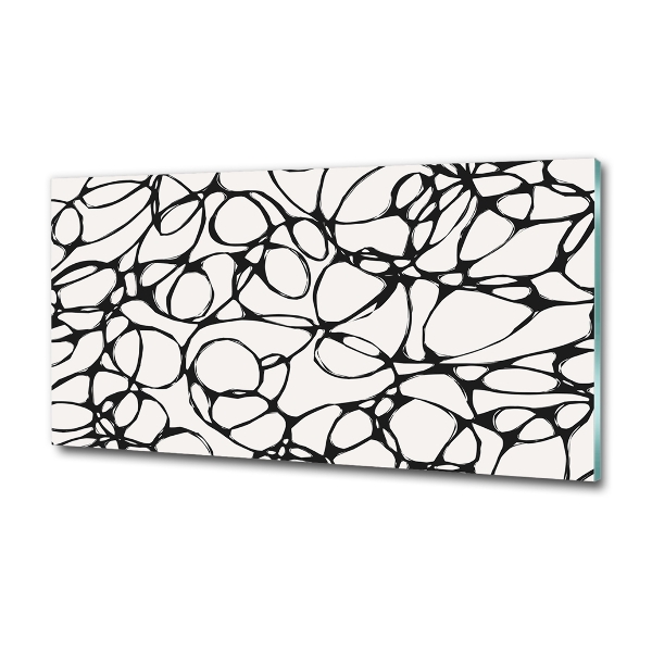 Bild auf glas Chaotische Kreise