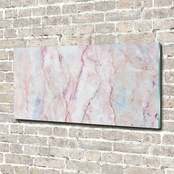 Foto glasbild Marmor