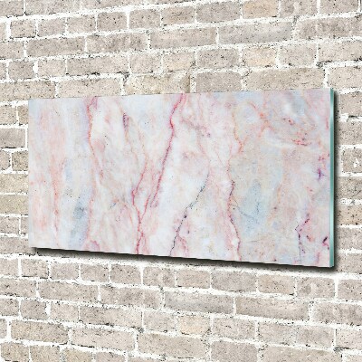 Foto glasbild Marmor