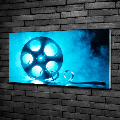 Foto glasbild Filmrolle