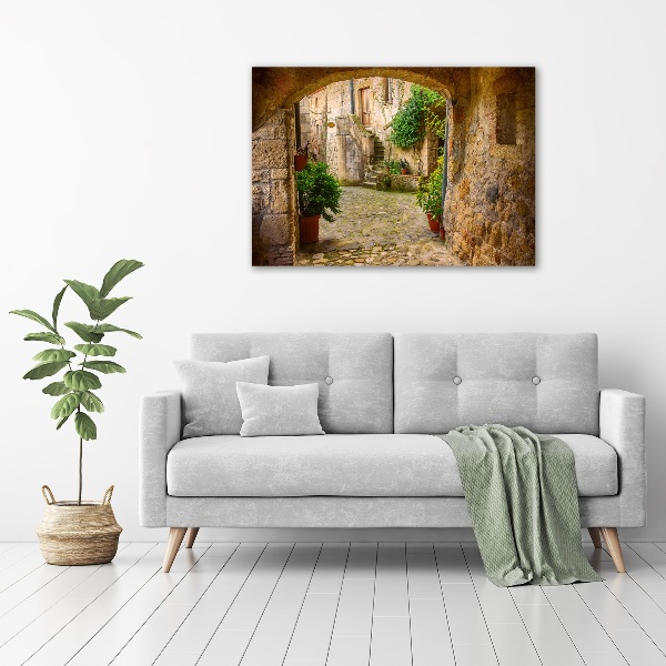 Bild auf glas Eine charmante Straße