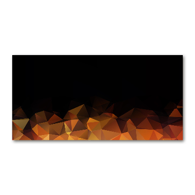 Foto glasbild Abstraktion