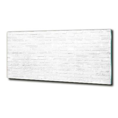 Glasbild Ziegelmauer