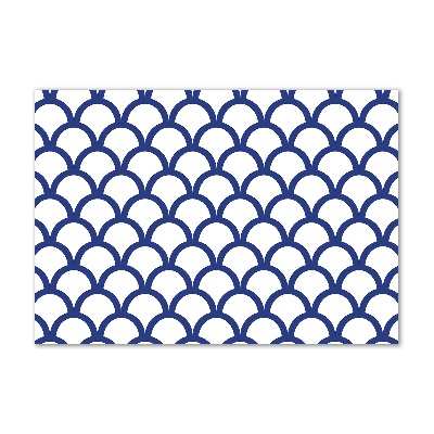 Foto glasbild Maritimer Hintergrund