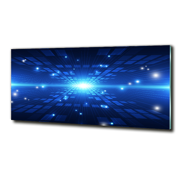 Glasbild 3D-Hintergrund