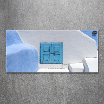 Foto glasbild Santorini, Griechenland
