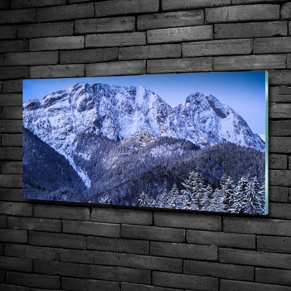 Bild auf glas Giewont Tatra Gebirge