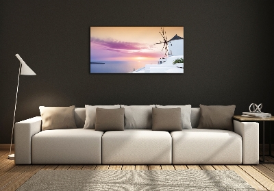 Foto glasbild Santorini, Griechenland