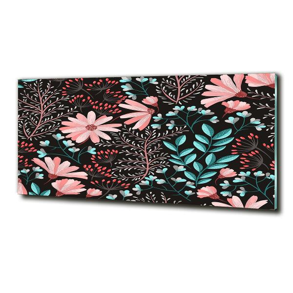 Bild auf glas Frühlingsblumen