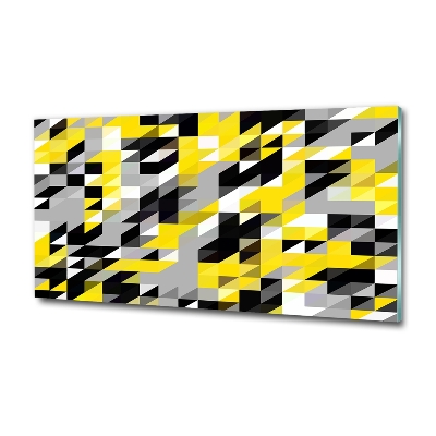 Foto glasbild Geometrischer Hintergrund