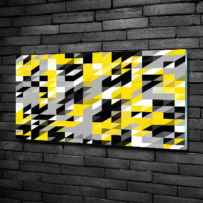 Foto glasbild Geometrischer Hintergrund