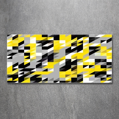 Foto glasbild Geometrischer Hintergrund