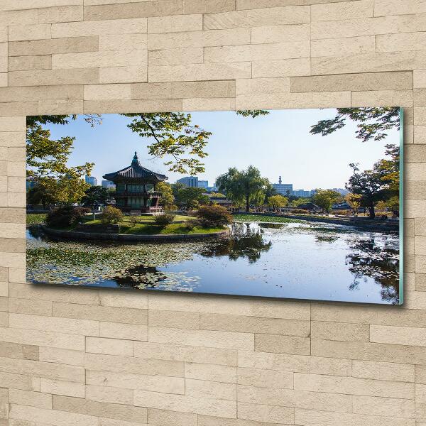 Foto glasbild Südkorea