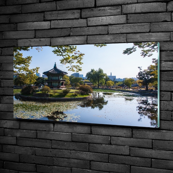 Foto glasbild Südkorea