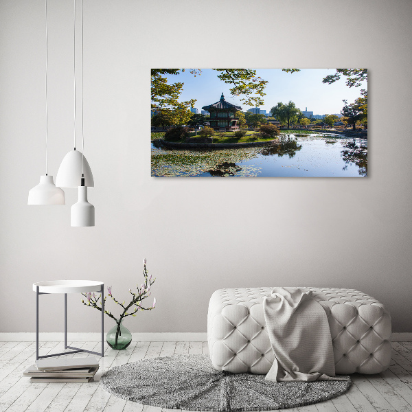 Foto glasbild Südkorea