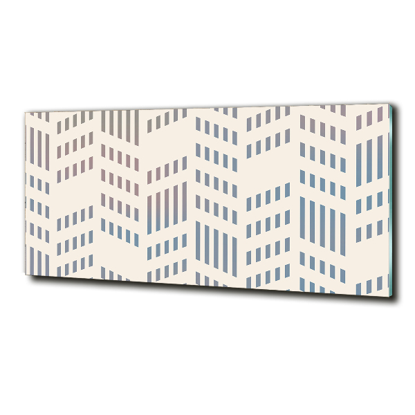 Glasbild Geometrischer Hintergrund