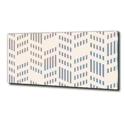 Glasbild Geometrischer Hintergrund