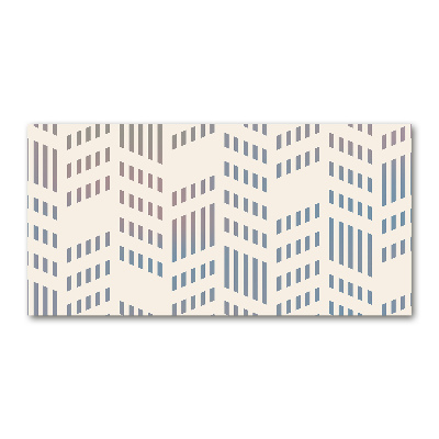 Glasbild Geometrischer Hintergrund