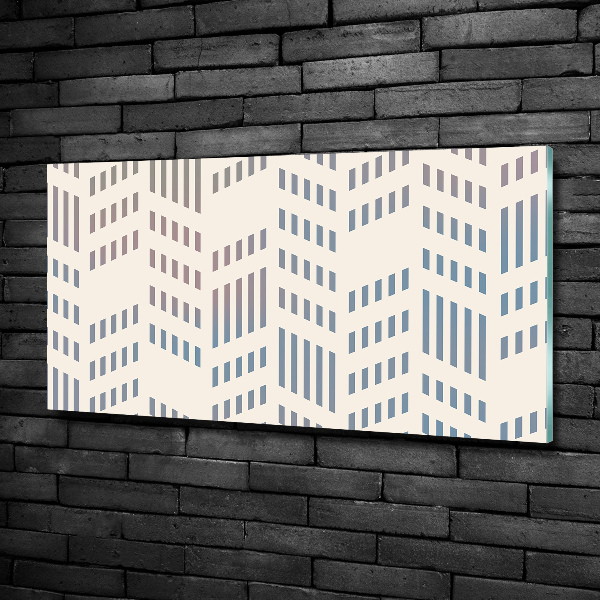 Glasbild Geometrischer Hintergrund