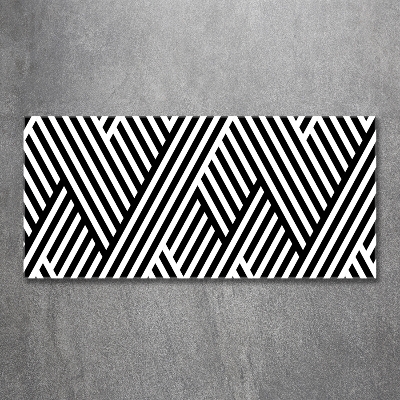 Glasbild Geometrischer Hintergrund