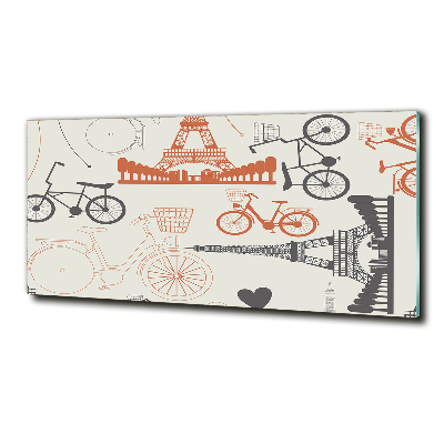 Bild auf glas Symbole Frankreichs