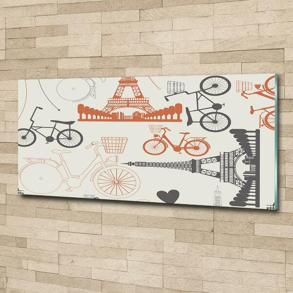 Bild auf glas Symbole Frankreichs