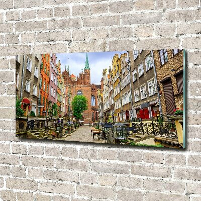 Glasbild Danzig, Polen