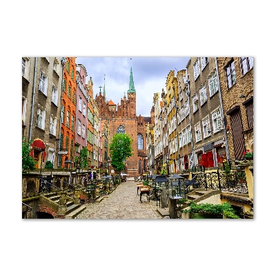 Glasbild Danzig, Polen