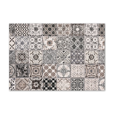 Foto glasbild Keramikfliesen