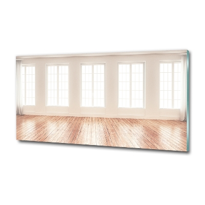 Foto glasbild Heller Innenraum