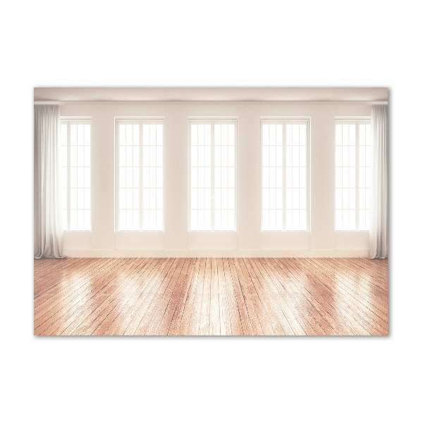 Foto glasbild Heller Innenraum