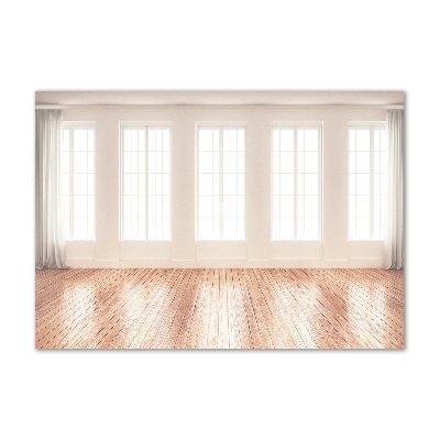 Foto glasbild Heller Innenraum