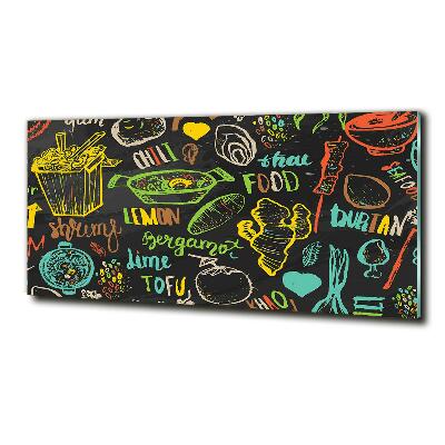 Bild auf glas Thailändisches Essen