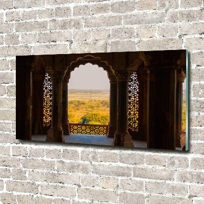 Foto glasbild Agra Fort, Indien