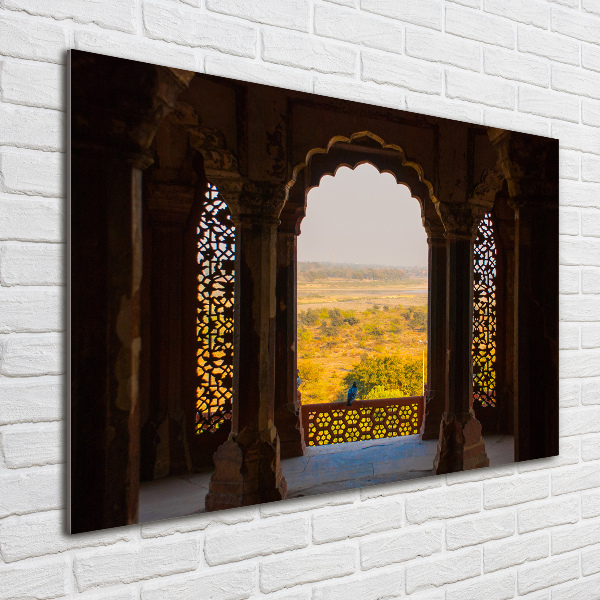Foto glasbild Agra Fort, Indien