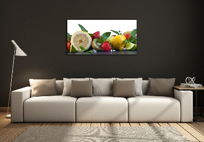Foto glasbild Obst und Gemüse