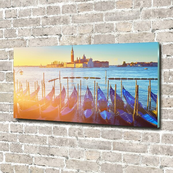 Glasbild Venedig