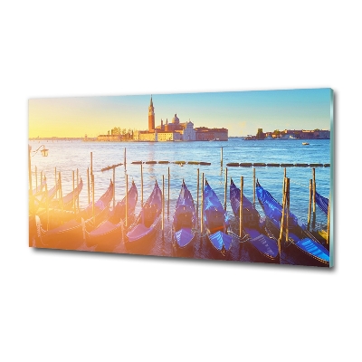 Glasbild Venedig