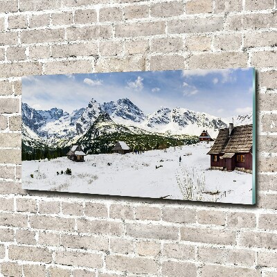 Foto glasbild Weiden im Tatra-Gebirge